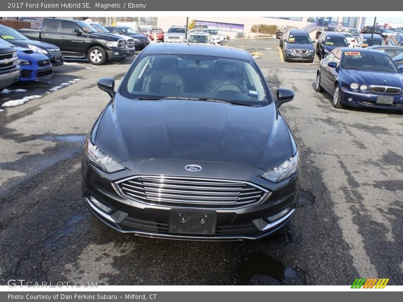 Magnetic / Ebony 2017 Ford Fusion Hybrid SE