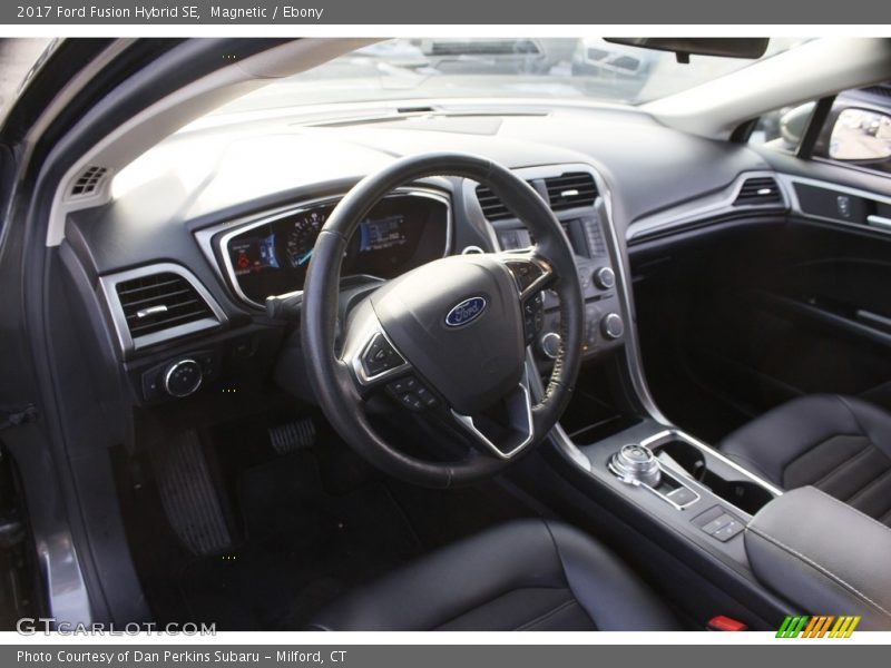 Magnetic / Ebony 2017 Ford Fusion Hybrid SE