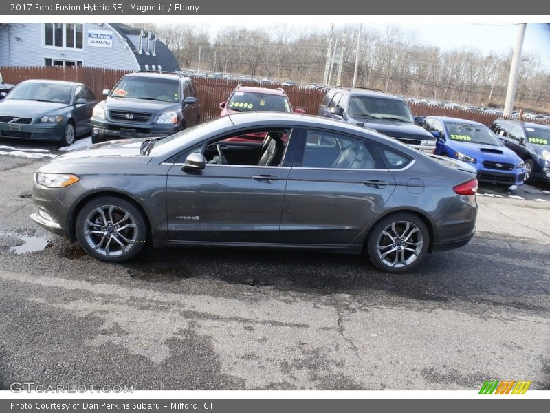 Magnetic / Ebony 2017 Ford Fusion Hybrid SE