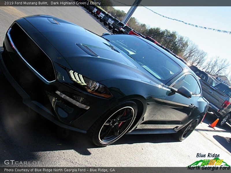 Dark Highland Green / Ebony 2019 Ford Mustang Bullitt