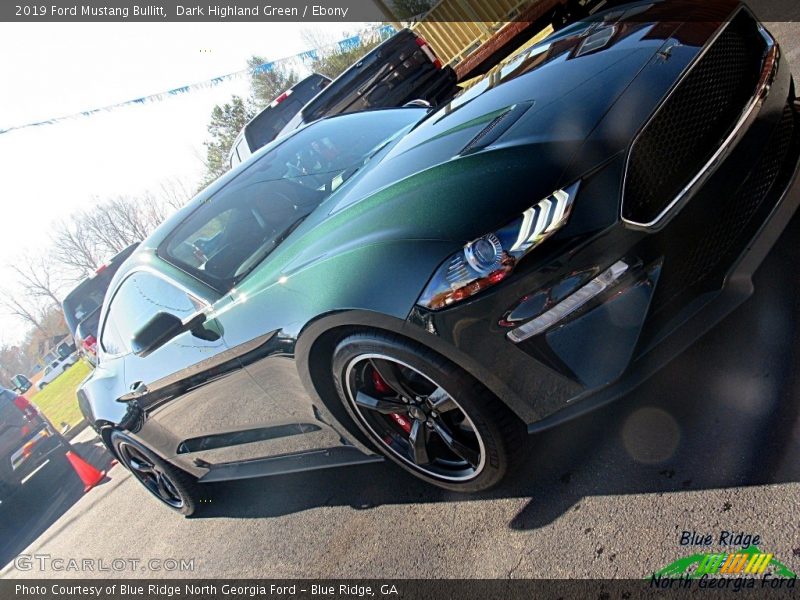 Dark Highland Green / Ebony 2019 Ford Mustang Bullitt
