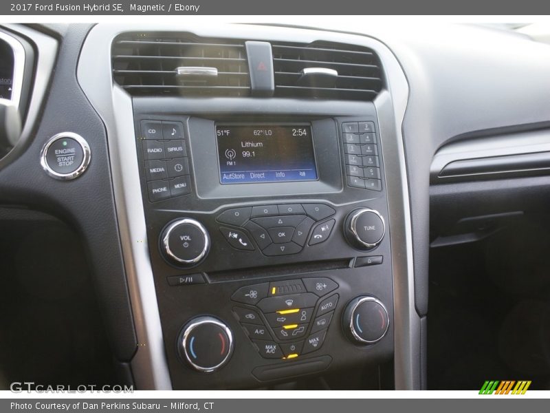 Magnetic / Ebony 2017 Ford Fusion Hybrid SE