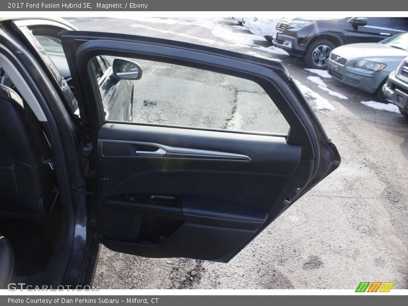 Magnetic / Ebony 2017 Ford Fusion Hybrid SE