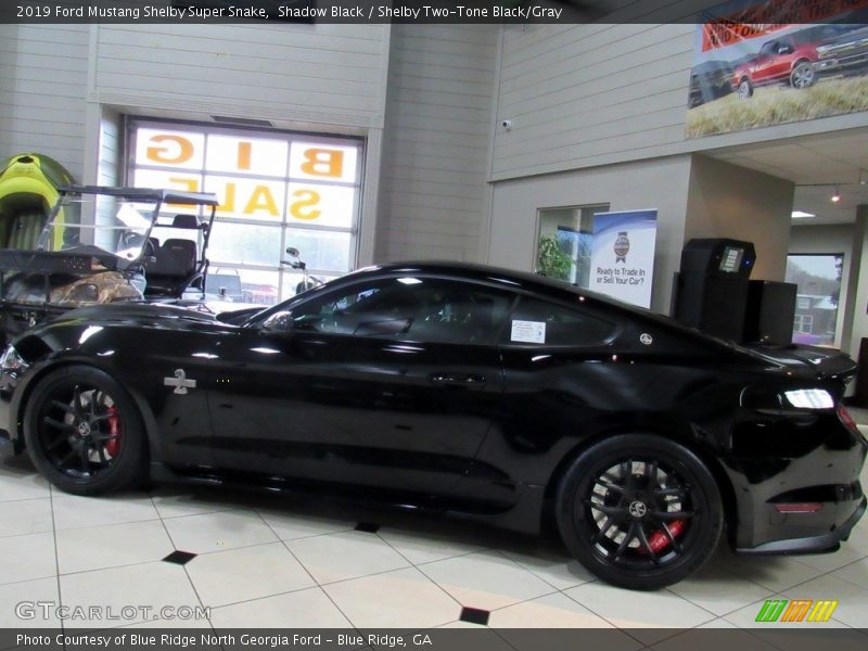 Shadow Black / Shelby Two-Tone Black/Gray 2019 Ford Mustang Shelby Super Snake