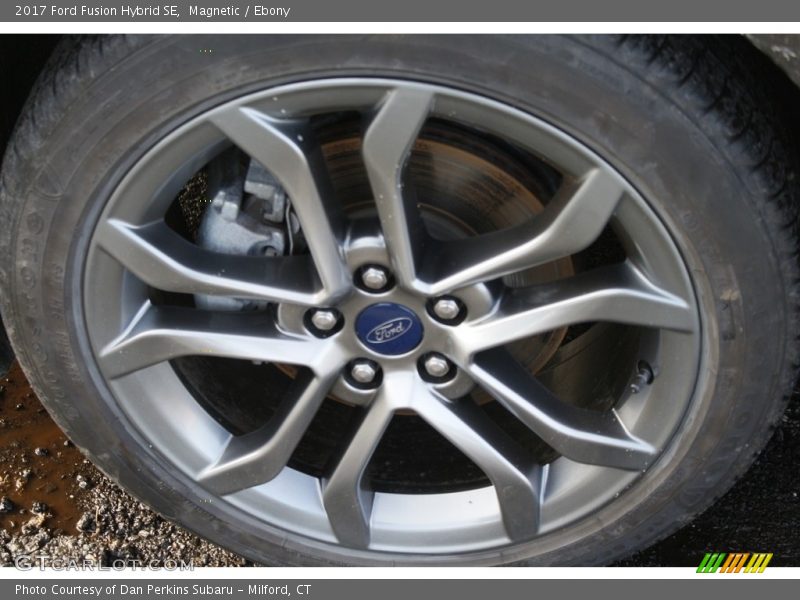 Magnetic / Ebony 2017 Ford Fusion Hybrid SE