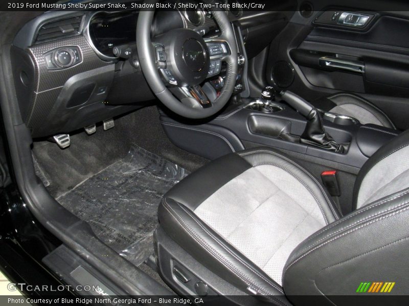 Front Seat of 2019 Mustang Shelby Super Snake