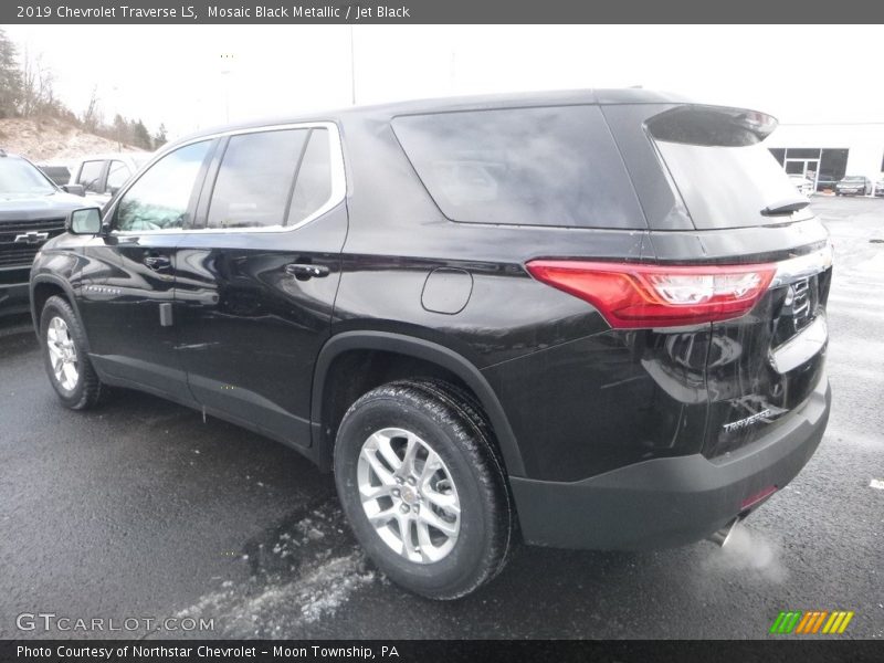Mosaic Black Metallic / Jet Black 2019 Chevrolet Traverse LS