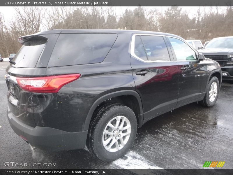 Mosaic Black Metallic / Jet Black 2019 Chevrolet Traverse LS