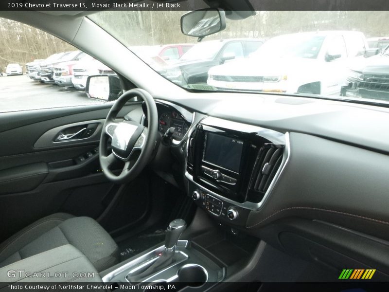 Mosaic Black Metallic / Jet Black 2019 Chevrolet Traverse LS