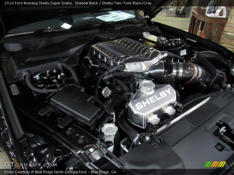 2019 Mustang Shelby Super Snake Engine - 5.0 Liter Supercharged DOHC 32-Valve Ti-VCT V8
