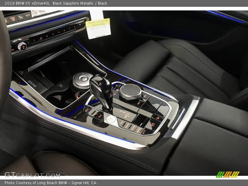 Black Sapphire Metallic / Black 2019 BMW X5 xDrive40i
