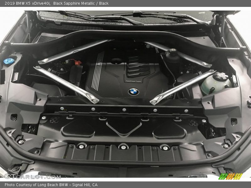 Black Sapphire Metallic / Black 2019 BMW X5 xDrive40i