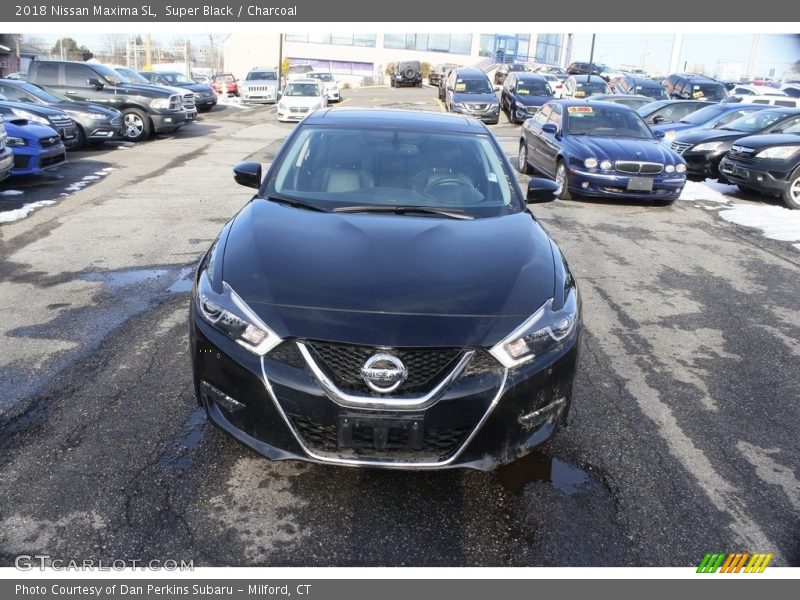 Super Black / Charcoal 2018 Nissan Maxima SL