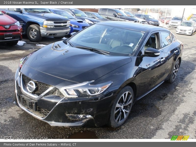Super Black / Charcoal 2018 Nissan Maxima SL