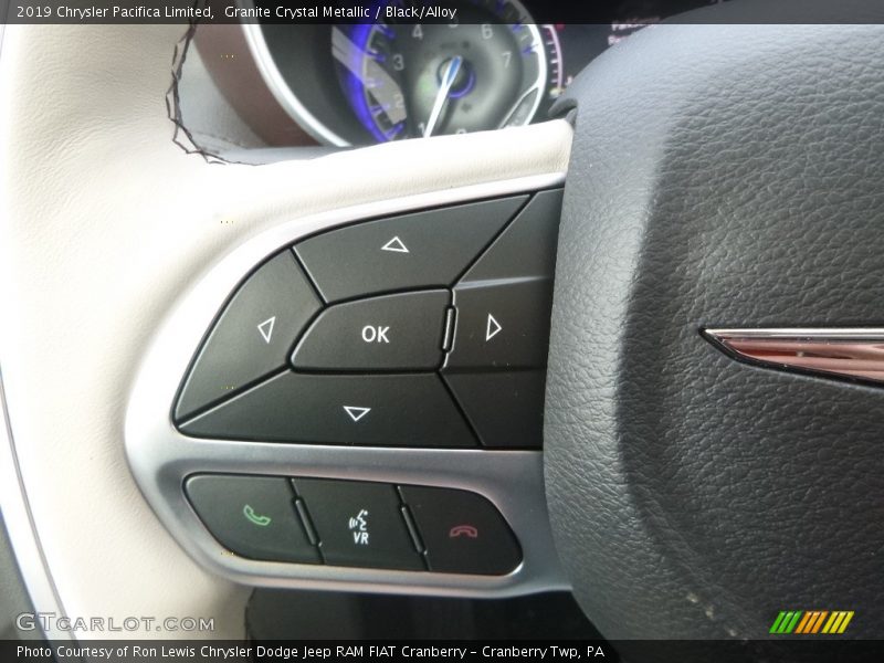 Granite Crystal Metallic / Black/Alloy 2019 Chrysler Pacifica Limited