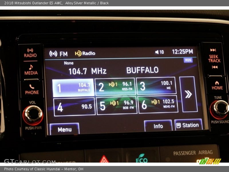 Audio System of 2018 Outlander ES AWC