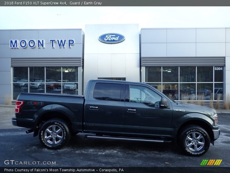 Guard / Earth Gray 2018 Ford F150 XLT SuperCrew 4x4