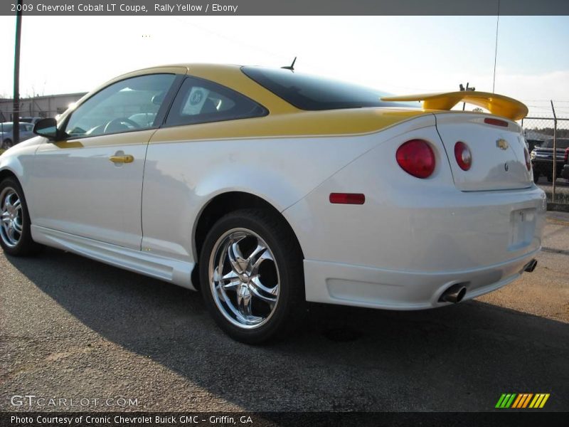 Rally Yellow / Ebony 2009 Chevrolet Cobalt LT Coupe