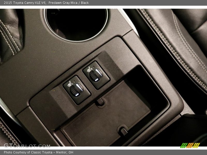 Predawn Gray Mica / Black 2015 Toyota Camry XLE V6