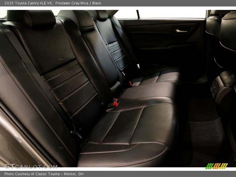 Predawn Gray Mica / Black 2015 Toyota Camry XLE V6