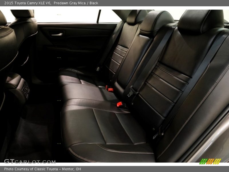 Predawn Gray Mica / Black 2015 Toyota Camry XLE V6