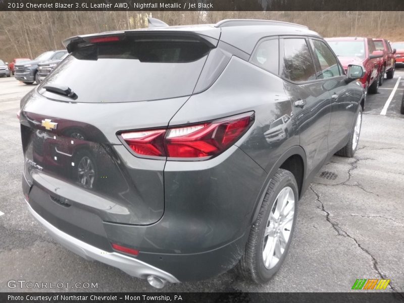 Nightfall Metallic / Jet Black 2019 Chevrolet Blazer 3.6L Leather AWD