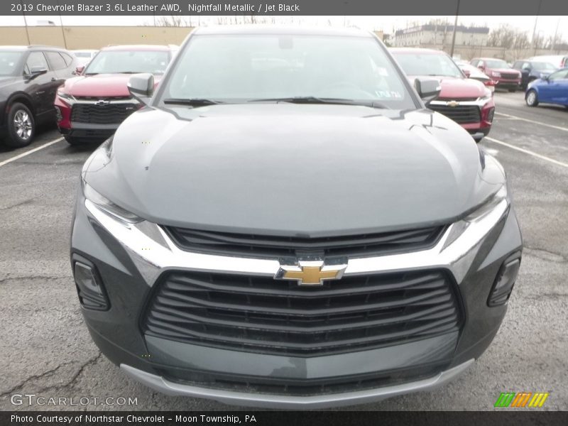 Nightfall Metallic / Jet Black 2019 Chevrolet Blazer 3.6L Leather AWD