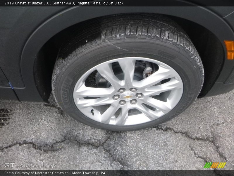 Nightfall Metallic / Jet Black 2019 Chevrolet Blazer 3.6L Leather AWD