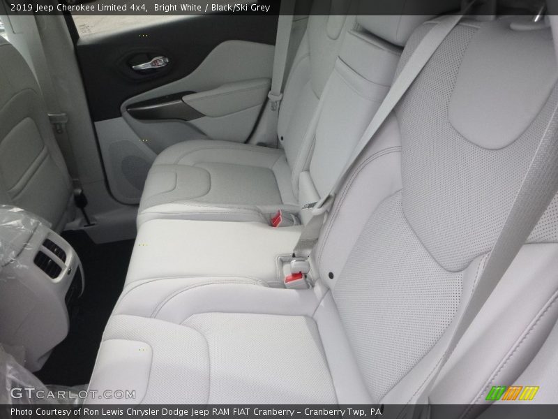 Bright White / Black/Ski Grey 2019 Jeep Cherokee Limited 4x4