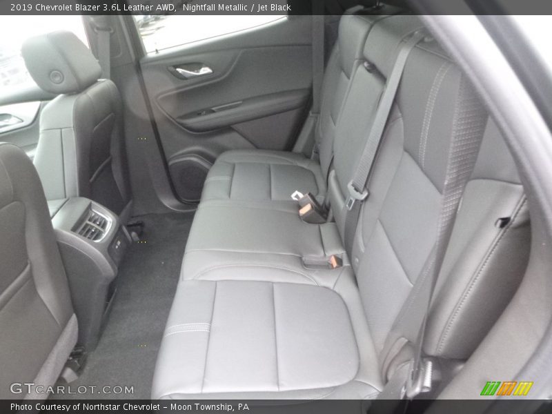 Rear Seat of 2019 Blazer 3.6L Leather AWD