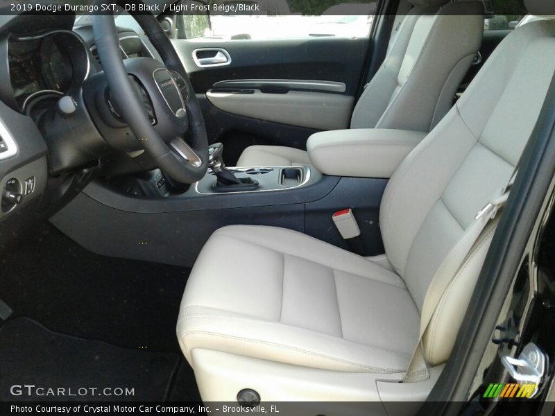 DB Black / Light Frost Beige/Black 2019 Dodge Durango SXT