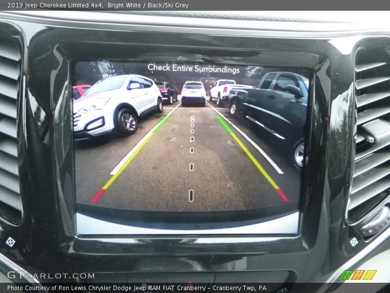 Bright White / Black/Ski Grey 2019 Jeep Cherokee Limited 4x4