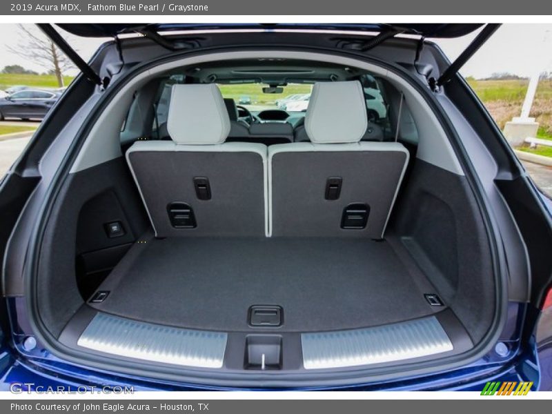 Fathom Blue Pearl / Graystone 2019 Acura MDX