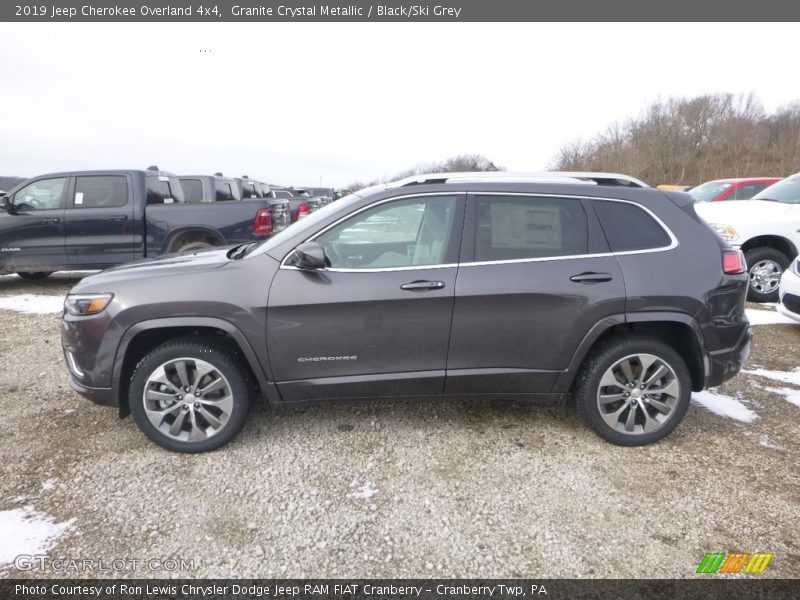 Granite Crystal Metallic / Black/Ski Grey 2019 Jeep Cherokee Overland 4x4