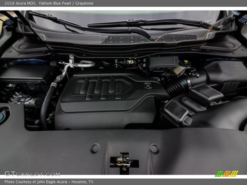 Fathom Blue Pearl / Graystone 2019 Acura MDX