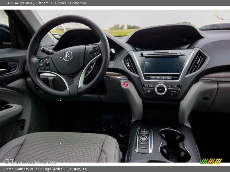 Fathom Blue Pearl / Graystone 2019 Acura MDX