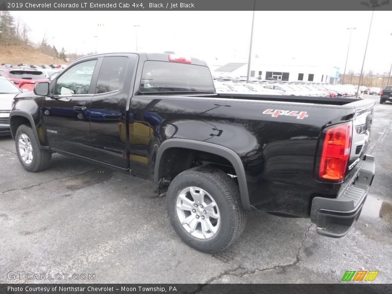 Black / Jet Black 2019 Chevrolet Colorado LT Extended Cab 4x4