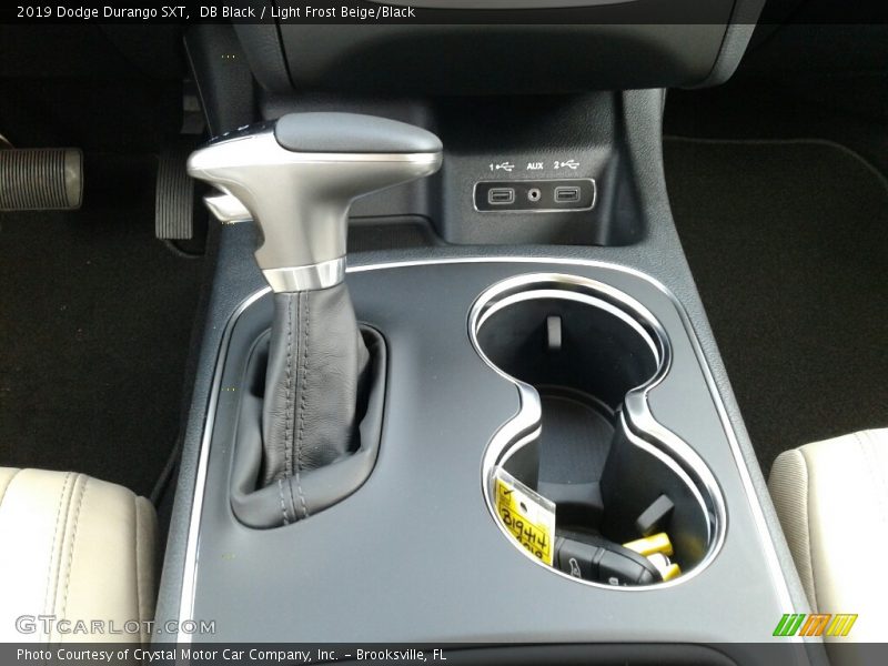DB Black / Light Frost Beige/Black 2019 Dodge Durango SXT