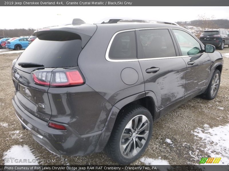 Granite Crystal Metallic / Black/Ski Grey 2019 Jeep Cherokee Overland 4x4