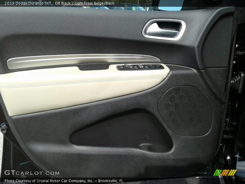 DB Black / Light Frost Beige/Black 2019 Dodge Durango SXT