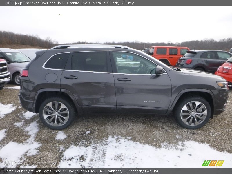 Granite Crystal Metallic / Black/Ski Grey 2019 Jeep Cherokee Overland 4x4