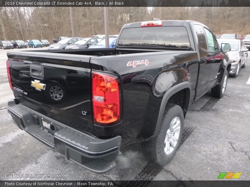 Black / Jet Black 2019 Chevrolet Colorado LT Extended Cab 4x4