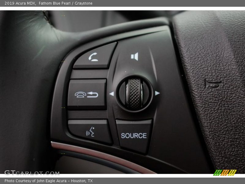 Fathom Blue Pearl / Graystone 2019 Acura MDX
