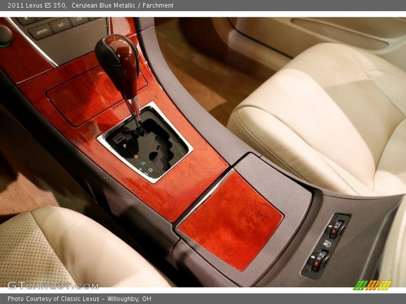 Cerulean Blue Metallic / Parchment 2011 Lexus ES 350