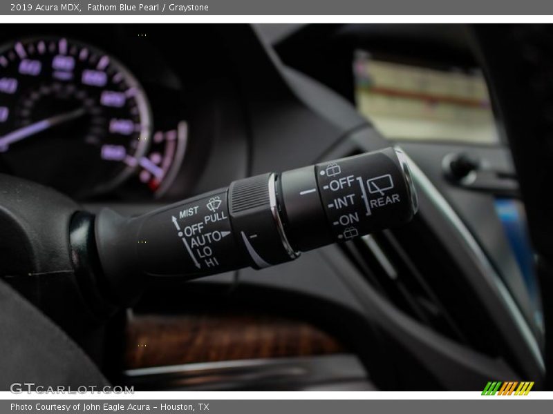 Fathom Blue Pearl / Graystone 2019 Acura MDX