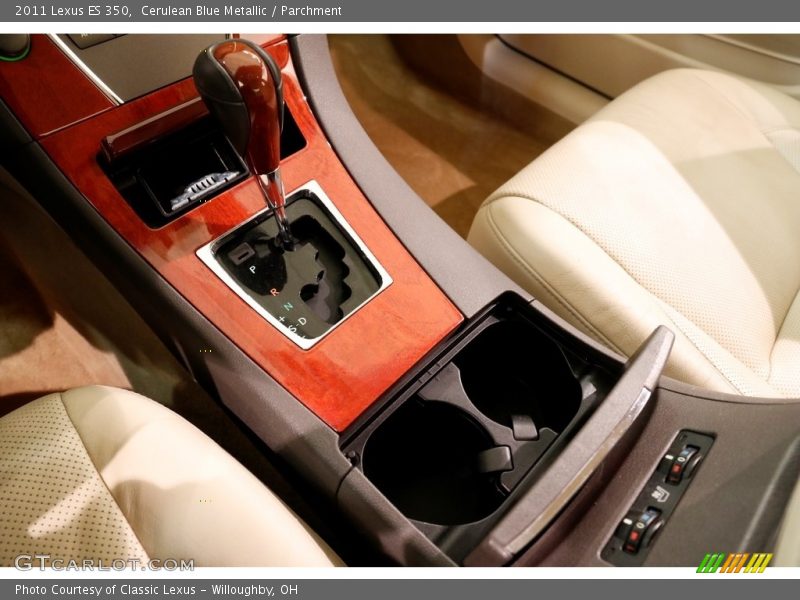 Cerulean Blue Metallic / Parchment 2011 Lexus ES 350