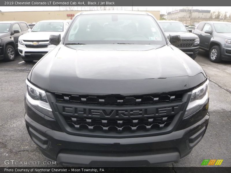 Black / Jet Black 2019 Chevrolet Colorado LT Extended Cab 4x4