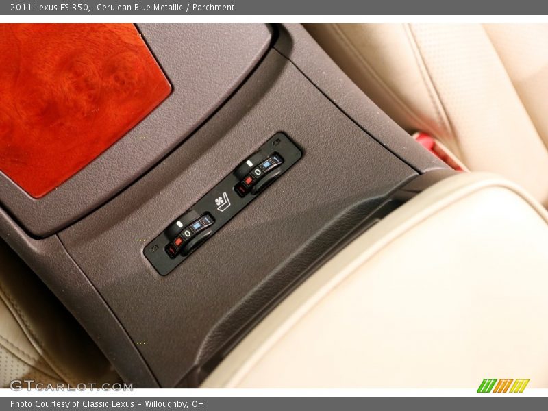 Cerulean Blue Metallic / Parchment 2011 Lexus ES 350