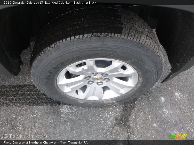 Black / Jet Black 2019 Chevrolet Colorado LT Extended Cab 4x4