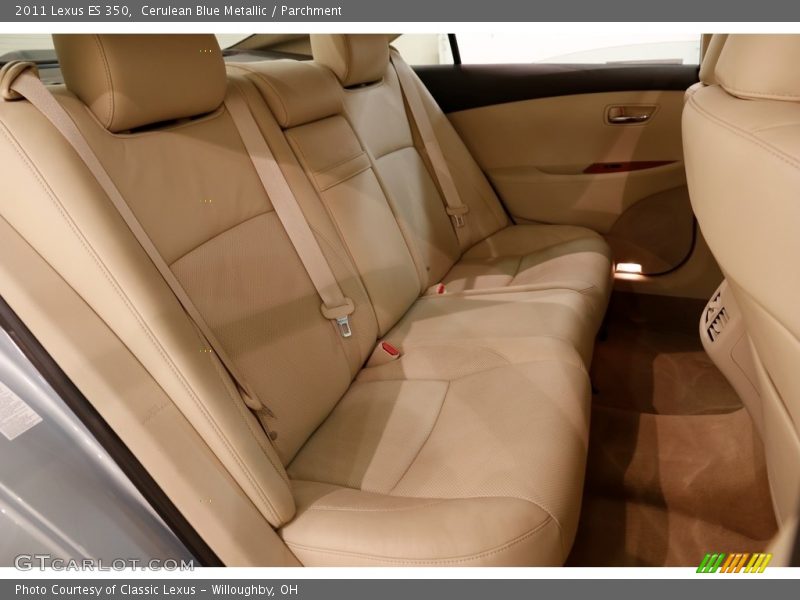 Cerulean Blue Metallic / Parchment 2011 Lexus ES 350